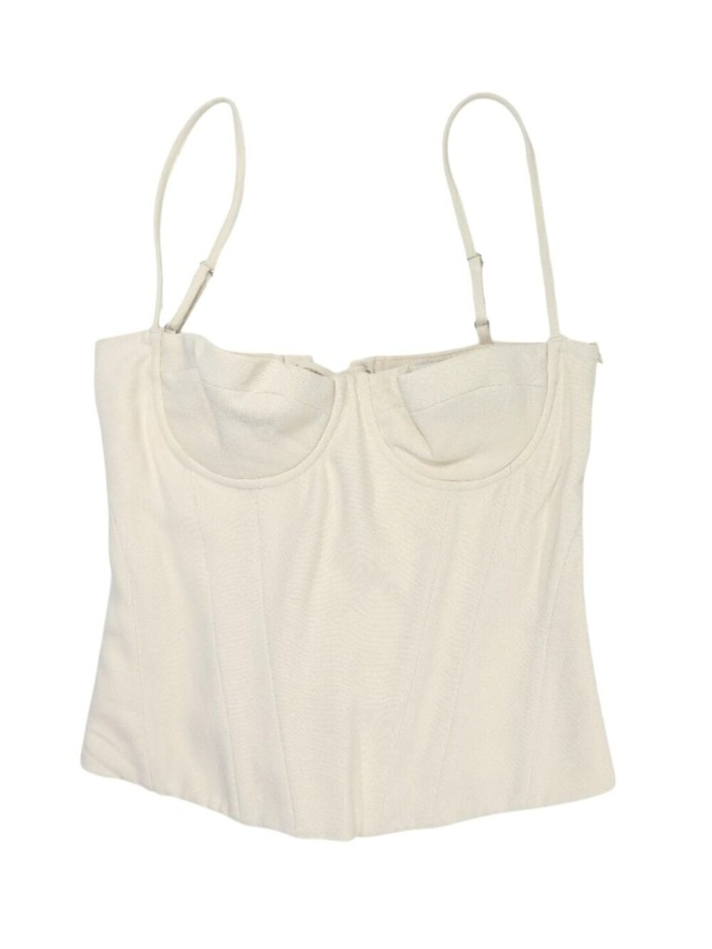 Mars The Label Everly Corset Top in Off White